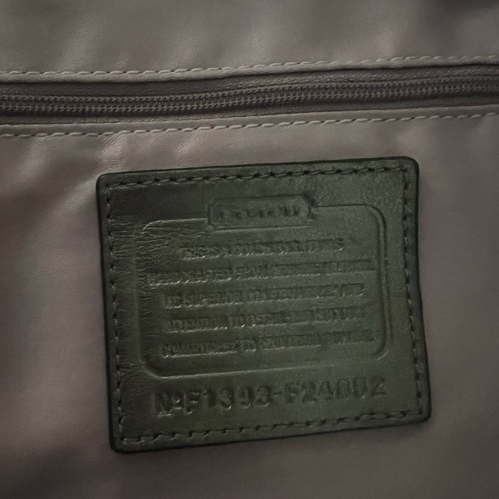 Coach Campbell Exotic Leather Large Satchel - Picture 3 of 14